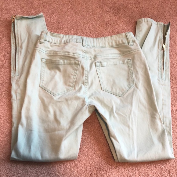 Turquoise jeans - Picture 3 of 8